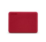 Toshiba Canvio Advance disco duro externo 1 TB 2.5" USB tipo A 2.0/3.2 Gen 1 (3.1 Gen 1) Rojo