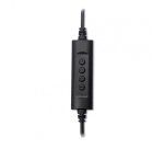 MCL MK1A99BZCSQMUSBAB casque Avec fil Arceau Bureau/Centre d'appels USB Type-A Noir