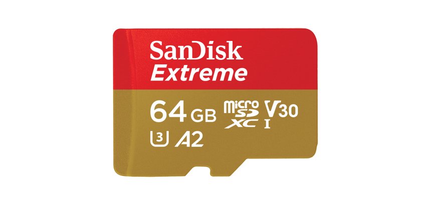 SanDisk Extreme 64 Go MicroSDXC UHS-I Classe 10