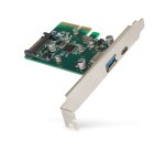 Hamlet Scheda Usb 3.1 PCI Express Type C+Type A trasferimento fino a 10 Gbps