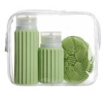 Muitomas FACETRAVKITGN contenitore e bottiglia da viaggio Silicone