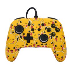 PowerA NSGP0083-01 mando y volante Negro, Rojo, Amarillo USB Gamepad Analógico Nintendo Switch