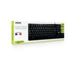 Port Designs 900753-UK clavier Universel USB QWERTY Anglais britannique Noir