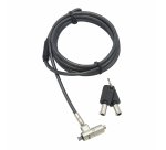 DICOTA D31886 câble antivol Noir, Argent 2 m