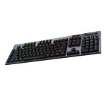 Logitech G G915 X LIGHTSPEED clavier Gaming USB + RF Wireless + Bluetooth AZERTY Français Noir