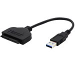 DLH DY-TU4960 changeur de genre de câble USB-A SATA III Noir