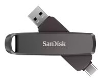SanDisk SDDDE1-1T00-G46 unità flash USB 1 TB USB Type-C/USB Type-A 3.2 Gen 2 (3.1 Gen 2) Nero