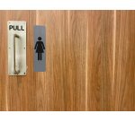 Plaque de signalisation 'Homme'