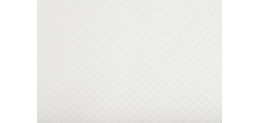 Barquette de 500 sets de table papier gaufré glacé Tiss Lack uni- Format 30X40 cm - Couleur blanc. - Blanc