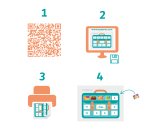 Pack 425 timbres sodertex adh sifs rouleau bons points  + cartable 2,5 mmx5m  3       rouleaux assortis