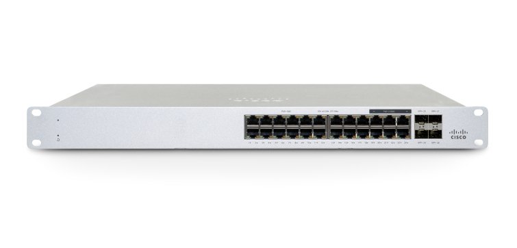 Cisco Meraki MS130-24 commutateur réseau Géré L2 Gigabit Ethernet (10/100/1000) 1U Blanc