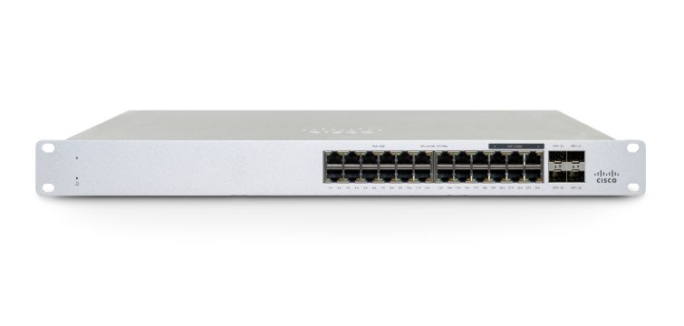 Cisco Meraki MS130-24 commutateur réseau Géré L2 Gigabit Ethernet (10/100/1000) 1U Blanc