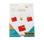 Gommettes a gratter sodertex 170x220mm 6 planches 36 pcs   coloris assorti