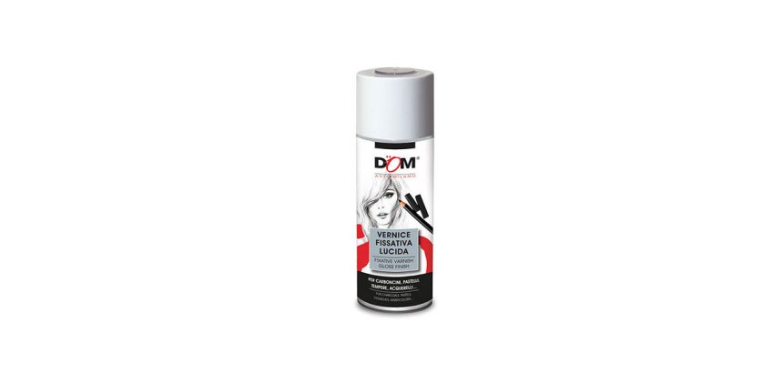 Vernice fissativa - lucida - 400 ml - DOM