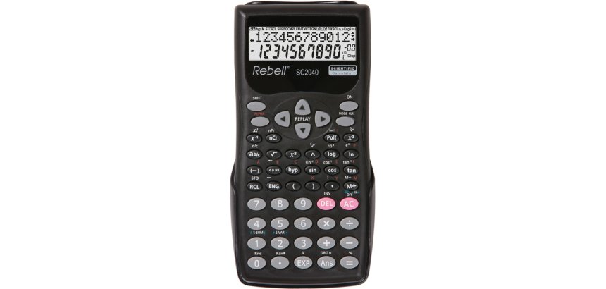 Rebell SC2040 calculator Pocket Scientific Black