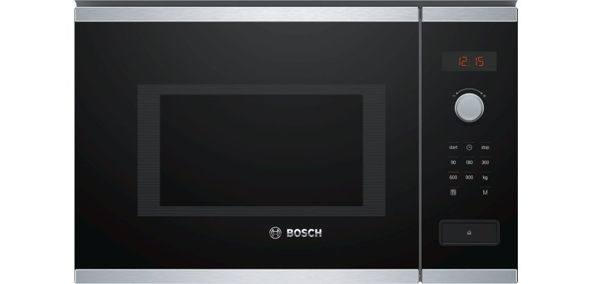 BOSCH Micro ondes Encastrable BFL553MS0 Série 4 25L Inox