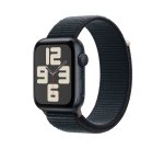 Apple Watch SE GPS 44mm Midnight Aluminium Case with Midnight Sport Loop