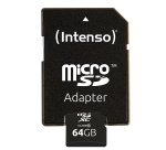 Intenso 64GB MicroSDHC MicroSDXC Klasse 10