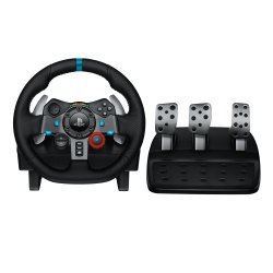 Logitech G 941-000112 accessoire de jeux vidéo Noir USB 2.0 Volant + pédales Analogique PC, PlayStation 4, PlayStation 5, Playstation 3