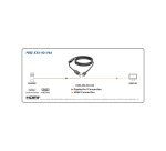 Tripp Lite P582-003-HD-V4A câble vidéo et adaptateur 0,91 m DisplayPort HDMI Noir