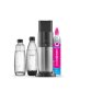 Machine à soda et eau gazeuse Sodastream DUO Noire + 2 carafes + 2 bouteilles