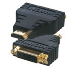 MCL DVI-D / HDMI Adapter DVI-I Noir