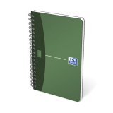 Carnet Oxford office Urban mix 11cm x 17cm petits carreaux 5mm 180 pages reliure spirale couverture polypro coloris assortis