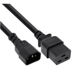 DLH DY-WU5274 câble électrique Noir 2,5 m IEC C14 IEC C19