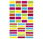 Gommette clairefontaine initial formes g om triques - pack collectivit  20 planches