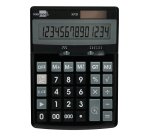 Calculadora liderpapel sobremesa xf31 14 digitos solar y pilas color negro 170x122x35 mm