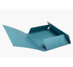 Chemise à élastiques 3 rabats carte lustrée 400g/m2 Skandi