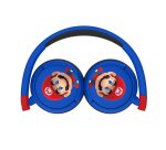 OTL Technologies Super Mario SM1001 auricular y casco Auriculares Inalámbrico y alámbrico Diadema Juego USB Tipo C Bluetooth Azul, Rojo