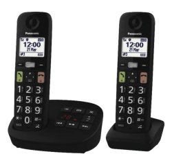 Panasonic KX-TGU132EXB telephone Analog/DECT telephone Black