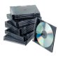 Boîtier cd/dvd q-connect slim coloris noir boîte 25 unités