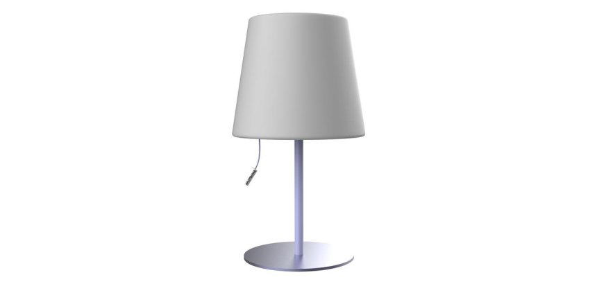 Muitomas Lampada da tavolo lilla