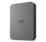 LaCie Mobile Drive Secure disque dur externe 4 To USB Type-C 3.2 Gen 1 (3.1 Gen 1) Gris