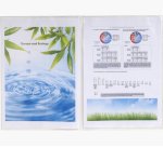 Sachet de 10 étuis de protection doubles PVC lisse 20/100e - A4 - Cristal