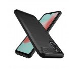 DLH Coque silicone noire pour Samsung Galaxy A41 (SM-A415)