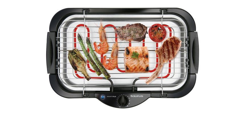 TAURUS Barbecue électrique Maxim's Plus 2000 W