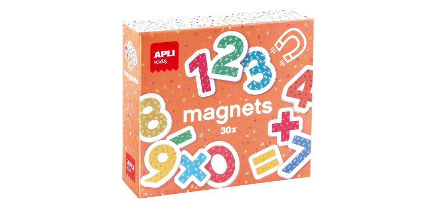 Jeu de magnets '123 chiffres', 30 magnets
