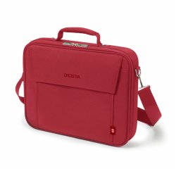 DICOTA Eco Multi BASE 39,6 cm (15.6") Malette Rouge
