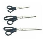 Ciseau bureau faibo droitier anneaux decentres bouts       pointus 21cm