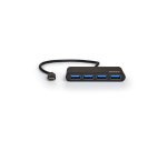 Port Designs 900123 hub & concentrateur USB 3.2 Gen 1 (3.1 Gen 1) Type-C 5000 Mbit/s Noir
