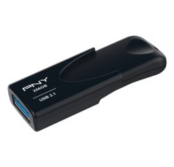 PNY Attache 4 USB flash drive 256 GB USB Type-A 3.2 Gen 1 (3.1 Gen 1) Black