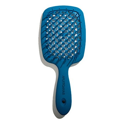 Muitomas HAIRBRUSHBL spazzola e pettine Adulto Spazzola piatta Blu 1 pz
