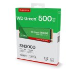 Western Digital Green WD SN3000 NVMe 500 Go M.2 PCI Express 4.0 QLC 3D NAND