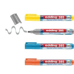 Etui 4 marqueurs multi-usages 4-385-4. Coloris assortis