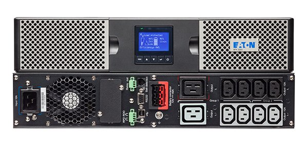 Eaton 9PX3000IRT2U alimentation d'énergie non interruptible Double-conversion (en ligne) 3 kVA 3000 W 10 sortie(s) CA