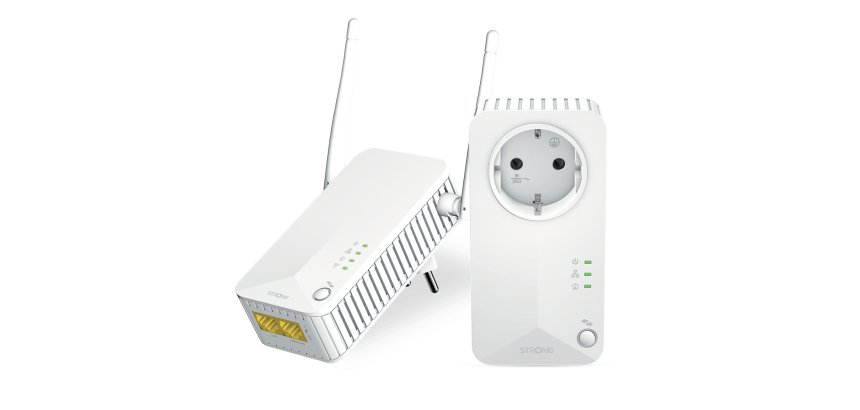Strong Powerline Wi-Fi 600 Kit 600 Mbit/s Ethernet LAN White