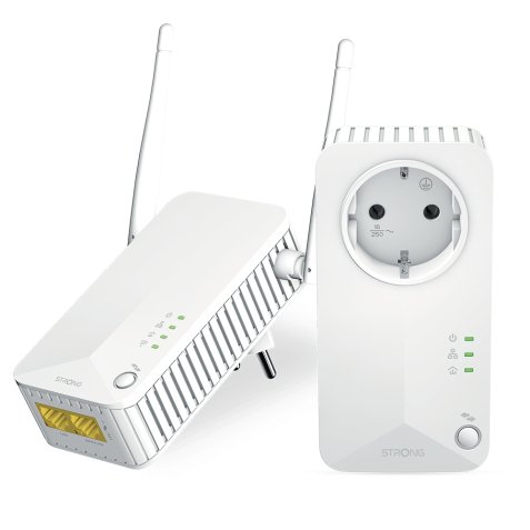 Strong Powerline Wi-Fi 600 Kit 600 Mbit/s Ethernet LAN White